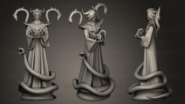 Figurines heroes, monsters and demons (STKM_0383) 3D model for CNC machine